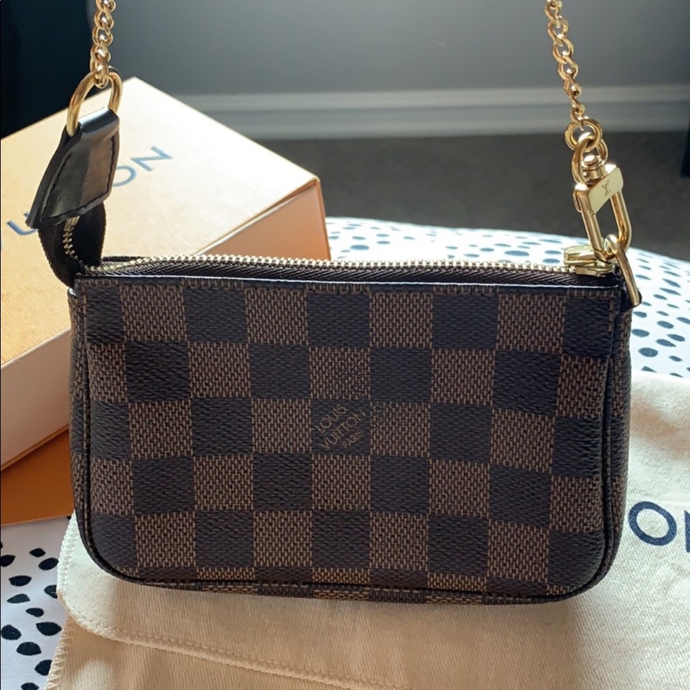 LOUIS VUITTON MINI POCHETTE DAMIER PAILLETTES
